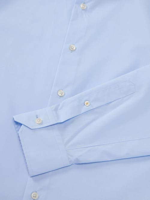 Robert Talbott Reynolds Light Weight Poplin Shirt In Light Blue