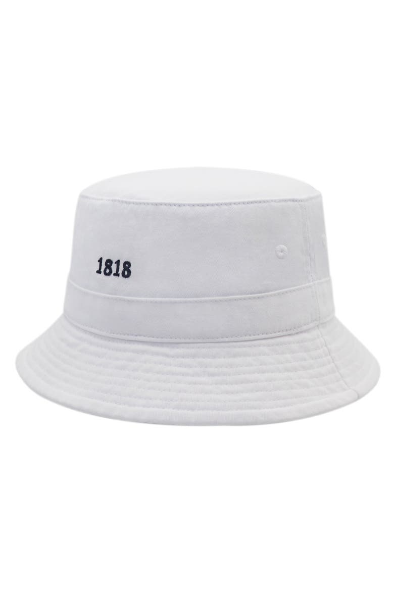 Cotton Twill Bucket Hat, Alternate, color, White