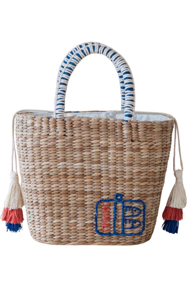 LIKHA Sardine Can Embroidered Tote Bag, Main, color,