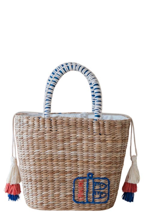 Sardine Can Embroidered Tote Bag