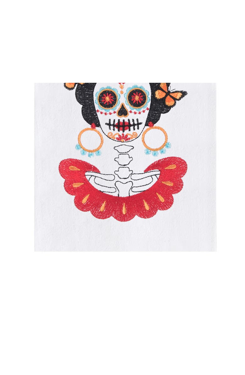 C&F Home La Catrina Towel, Alternate, color, White