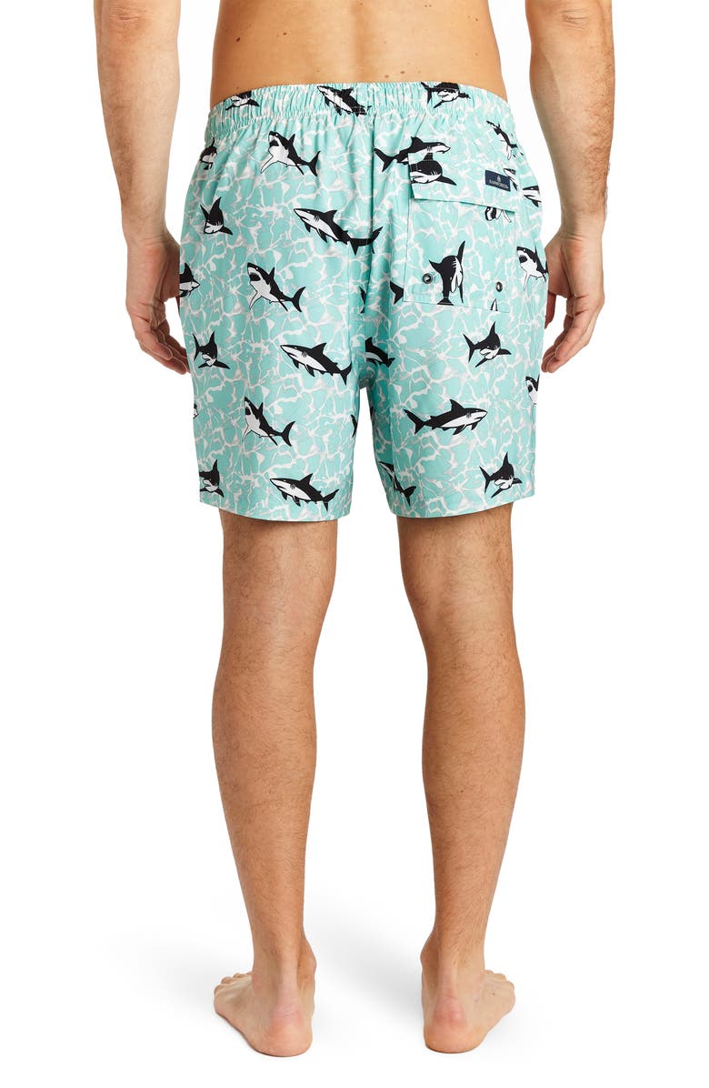 Rainforest Jaws II Swim Shorts, Alternate, color,