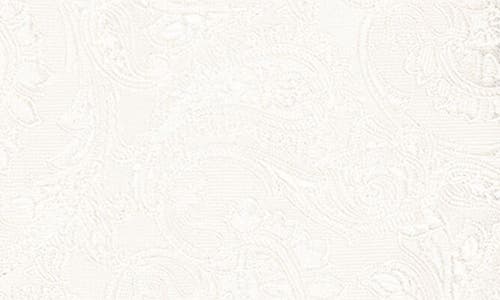 Eton Paisley Evening Silk Classic Tie In Natural
