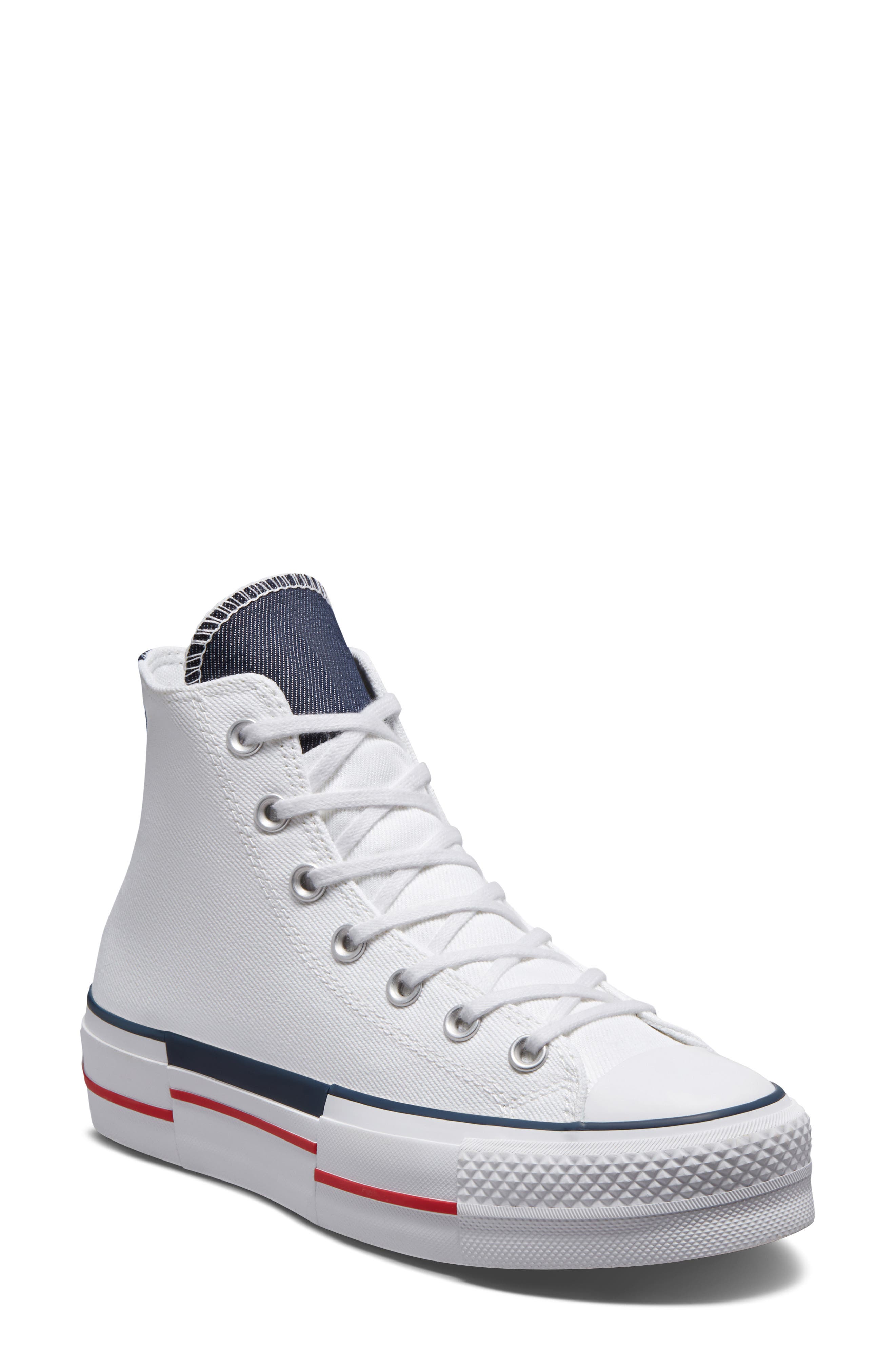 Converse Chuck Taylor<sup>®</sup> All Star<sup>®</sup> EVA Lift High Top Sneaker, Main, color, 