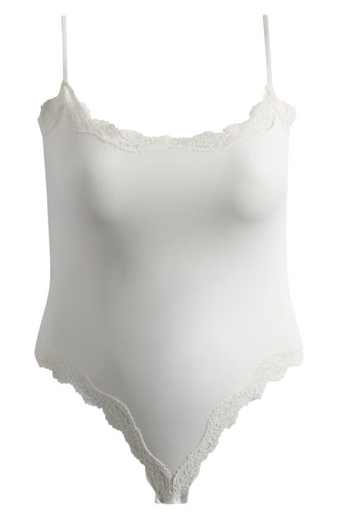 Fits Everybody Corded Lace Cami Bodysuit (Regular & Plus)