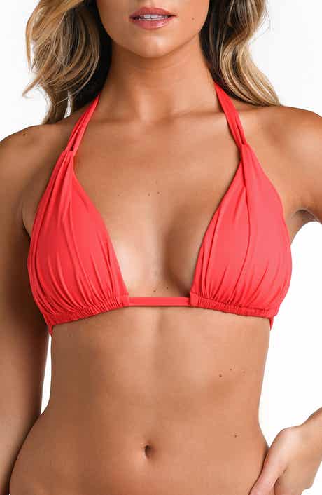 La Blanca Island Goddess Halter Bikini Top