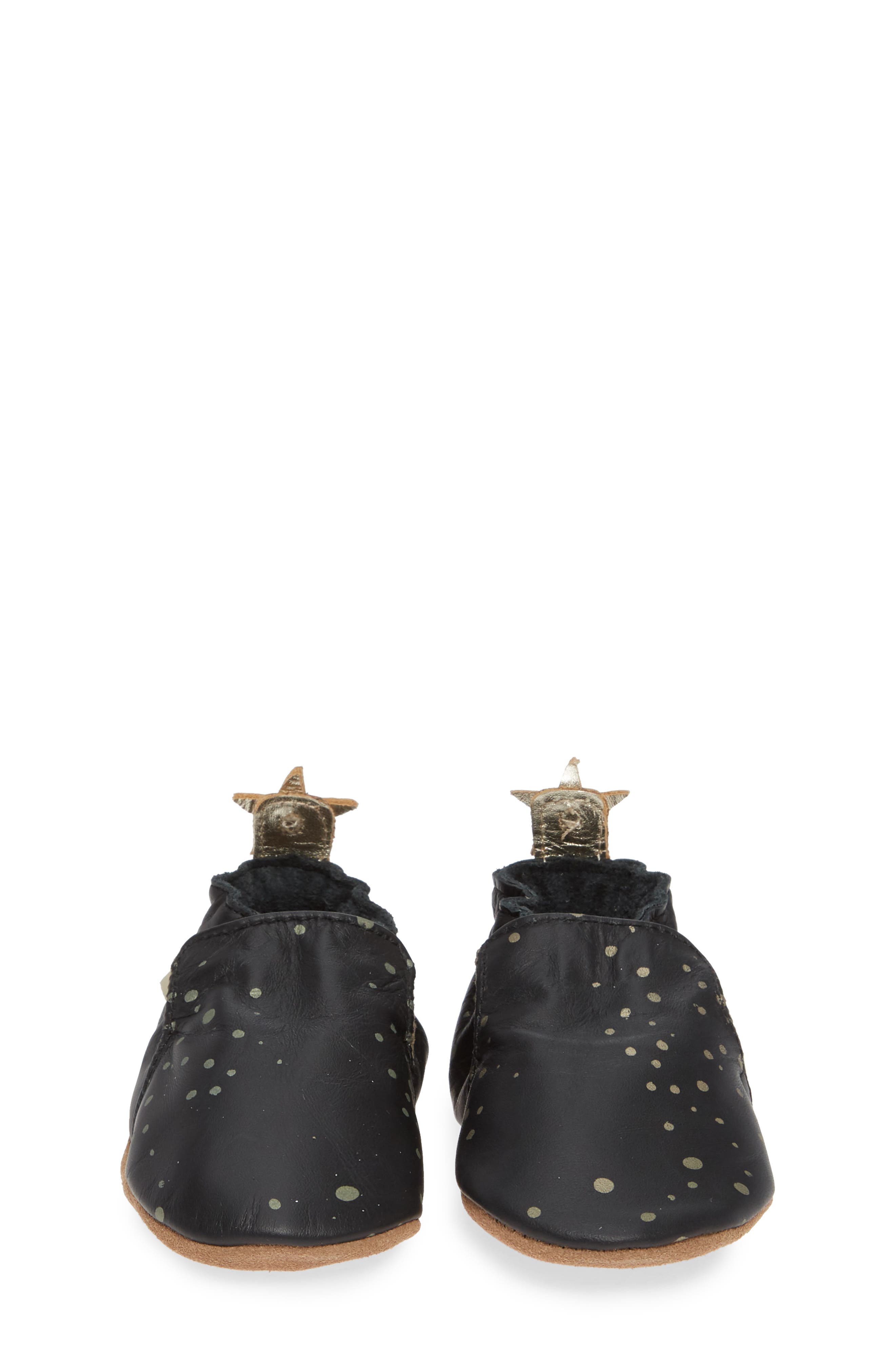 Robeez<sup>®</sup> Galaxy Girl Moccasin Crib Shoe, Alternate, color, 