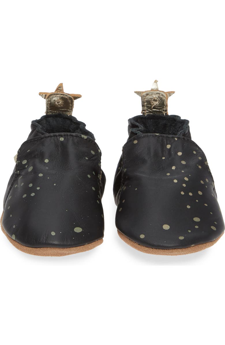 Robeez<sup>®</sup> Galaxy Girl Moccasin Crib Shoe, Alternate, color,