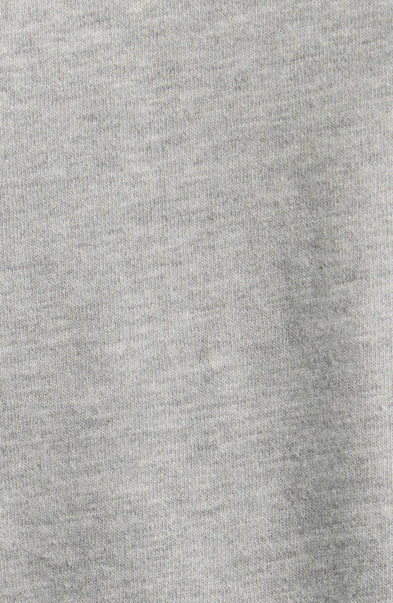 GOLDEN HOUR Heart Card Bow Ace V-Neck Sweatshirt, Alternate, color, Heather Gray