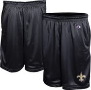 Champion Men's Champion Black New Orleans Saints Classic Mesh Shorts