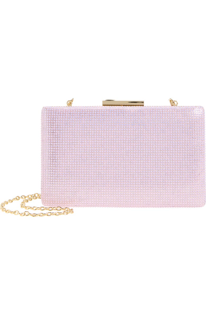 KG Kurt Geiger Box Clutch, Main, color, Light/ Pastel Purple
