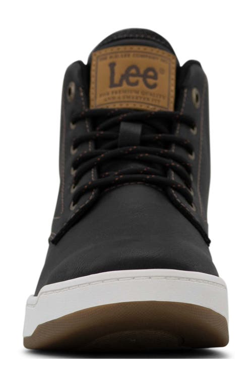 Lee Spencer High Top Sneaker In Black