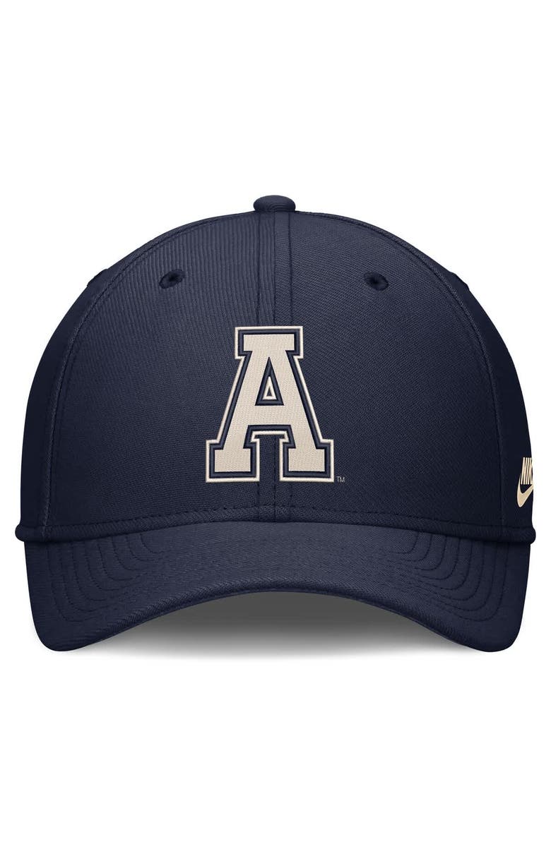 Nike Men's Nike  Navy Auburn Tigers Dri-FIT Vintage Rise Swooshflex Flex Hat, Alternate, color, Navy