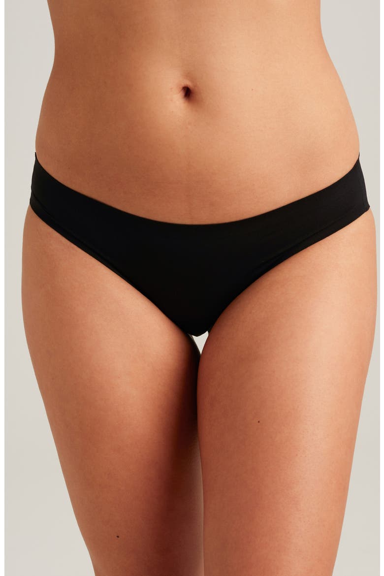Seamless Bikini, Main, color, BLACK