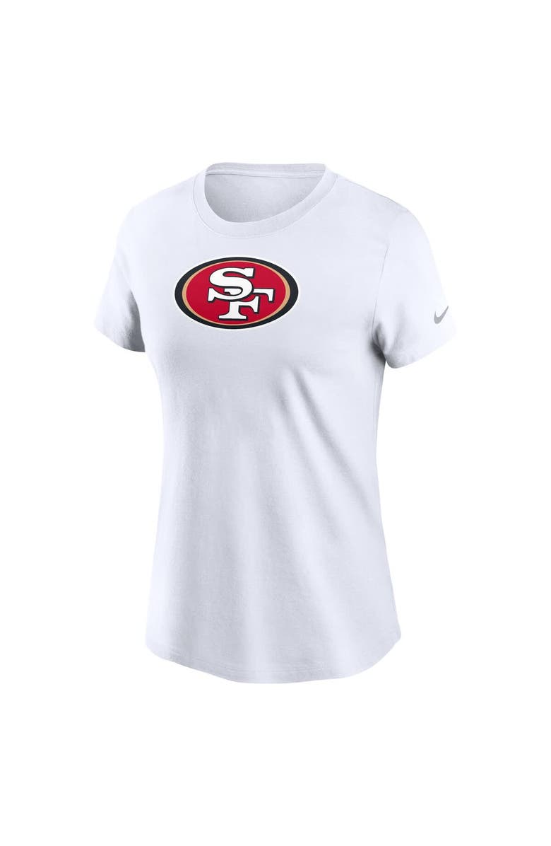 Nike Women's Nike White San Francisco 49ers  Primary Logo T-Shirt, Alternate, color, 