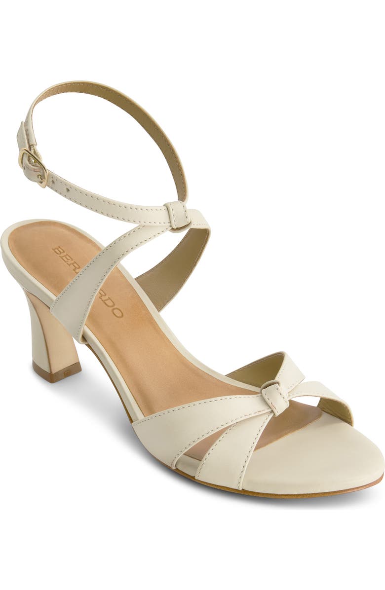 Bernardo Neera Sandal, Main, color, Eggshell Antique Calf