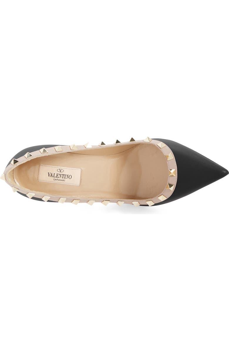 Valentino Garavani Rockstud Pointed Toe Pump, Alternate, color,