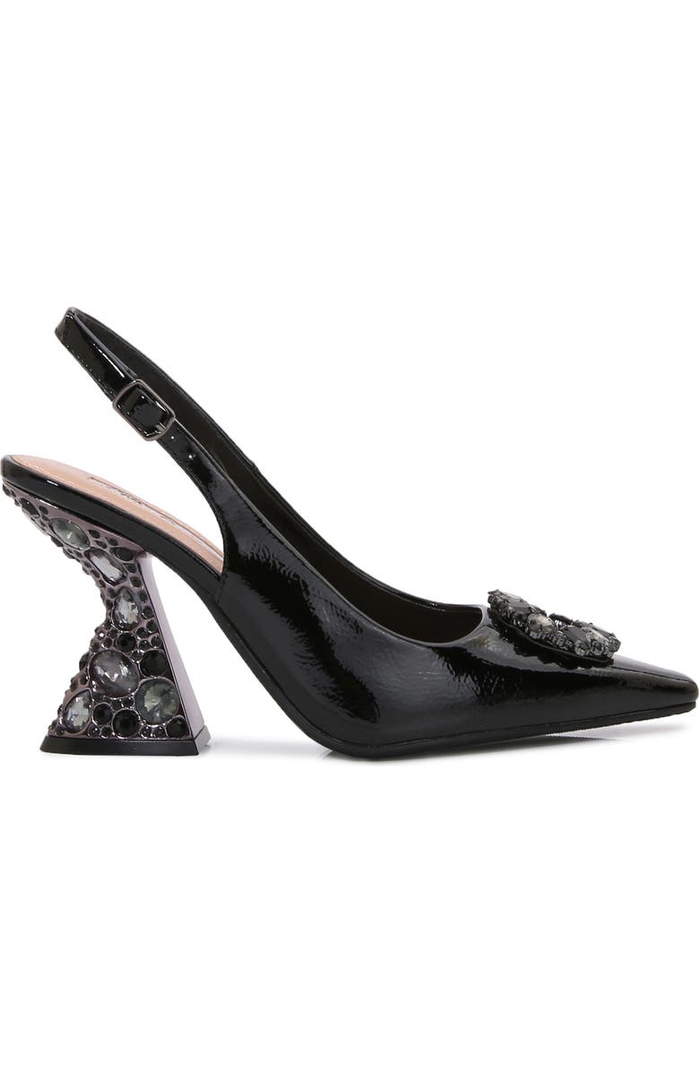 LADY COUTURE Spotlight Pointed Toe Slingback Pump, Alternate, color, Black