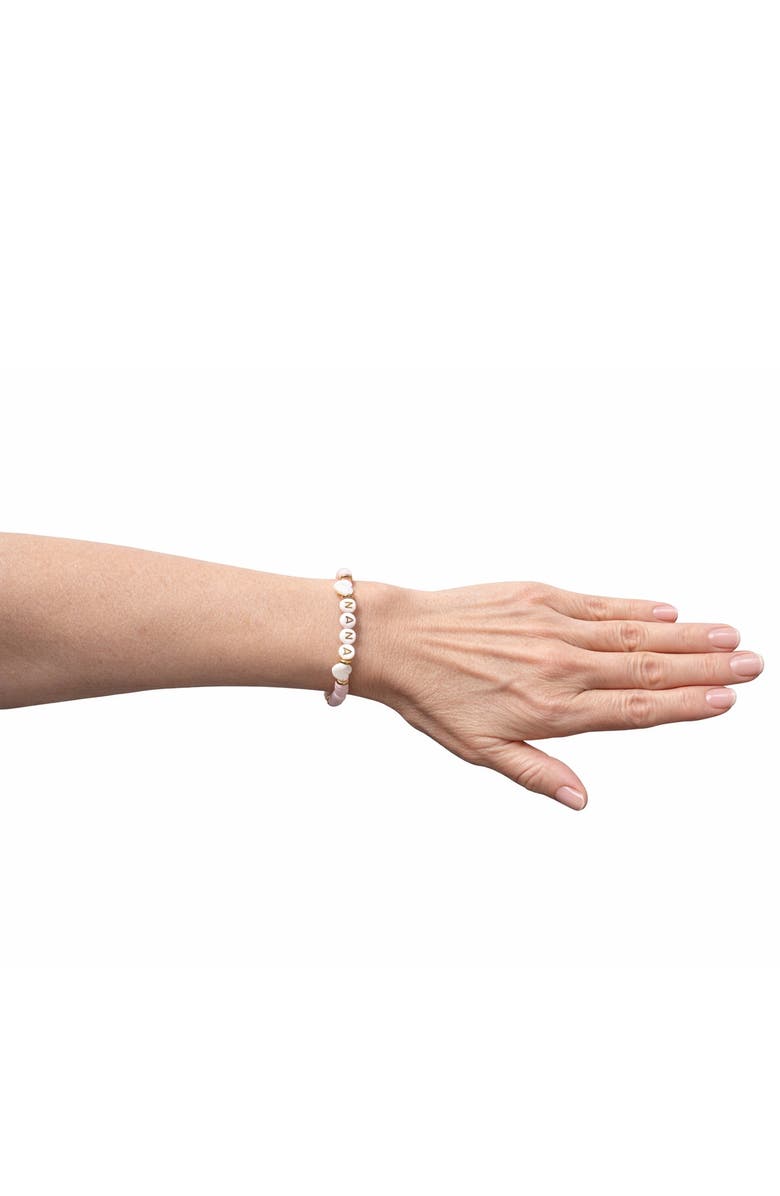 Bits & Bows Nana Women's Bracelet, Alternate, color, Pink/White