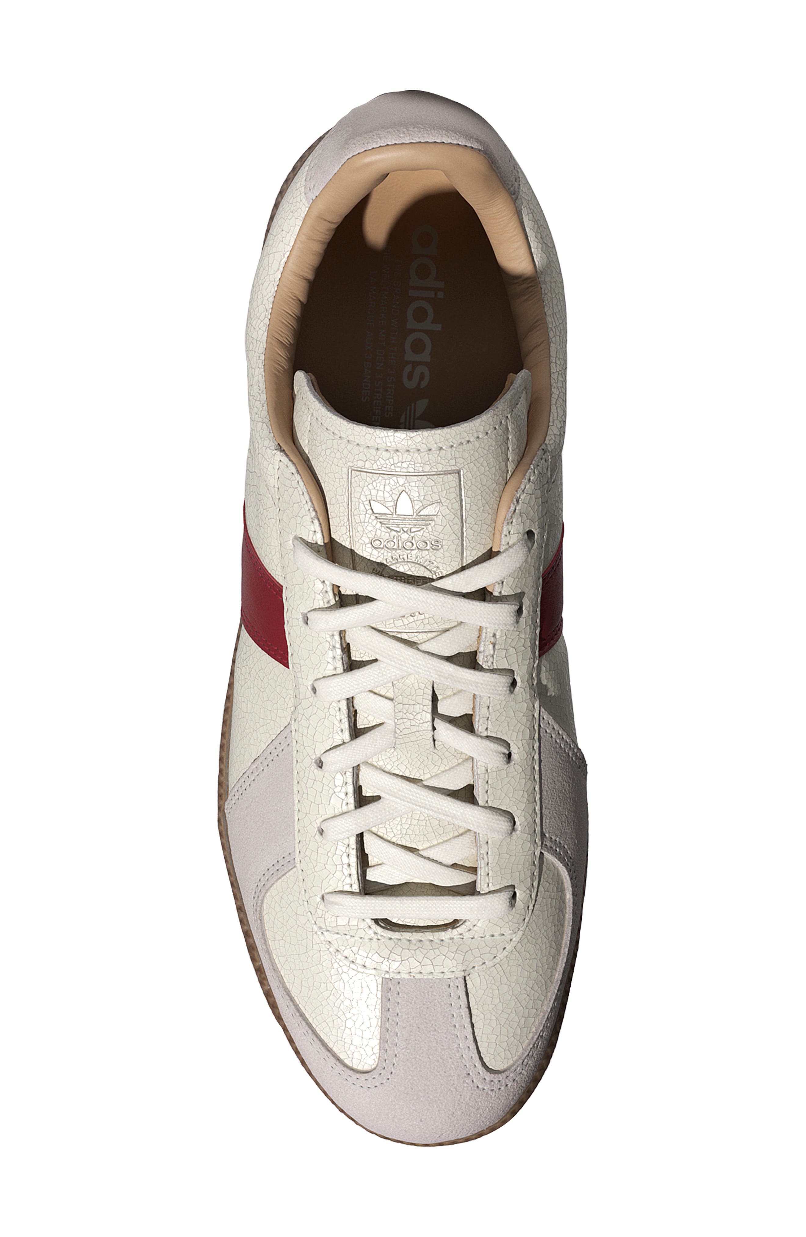Gender Inclusive BW Army Sneaker, Alternate, color, CORE WHITE/ RED/ GUM5
