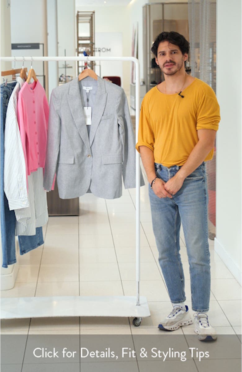 Willow One-Button Blazer, sales video thumbnail