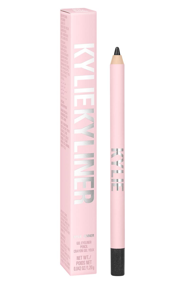 Kylie Cosmetics Gel Eye Pencil, Main, color, Matte Black