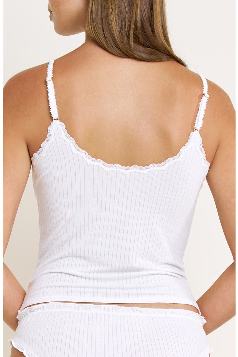Dolly Camisole, Alternate, color, WHITE