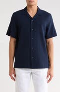 Original Penguin Seersucker Short Sleeve Camp Shirt