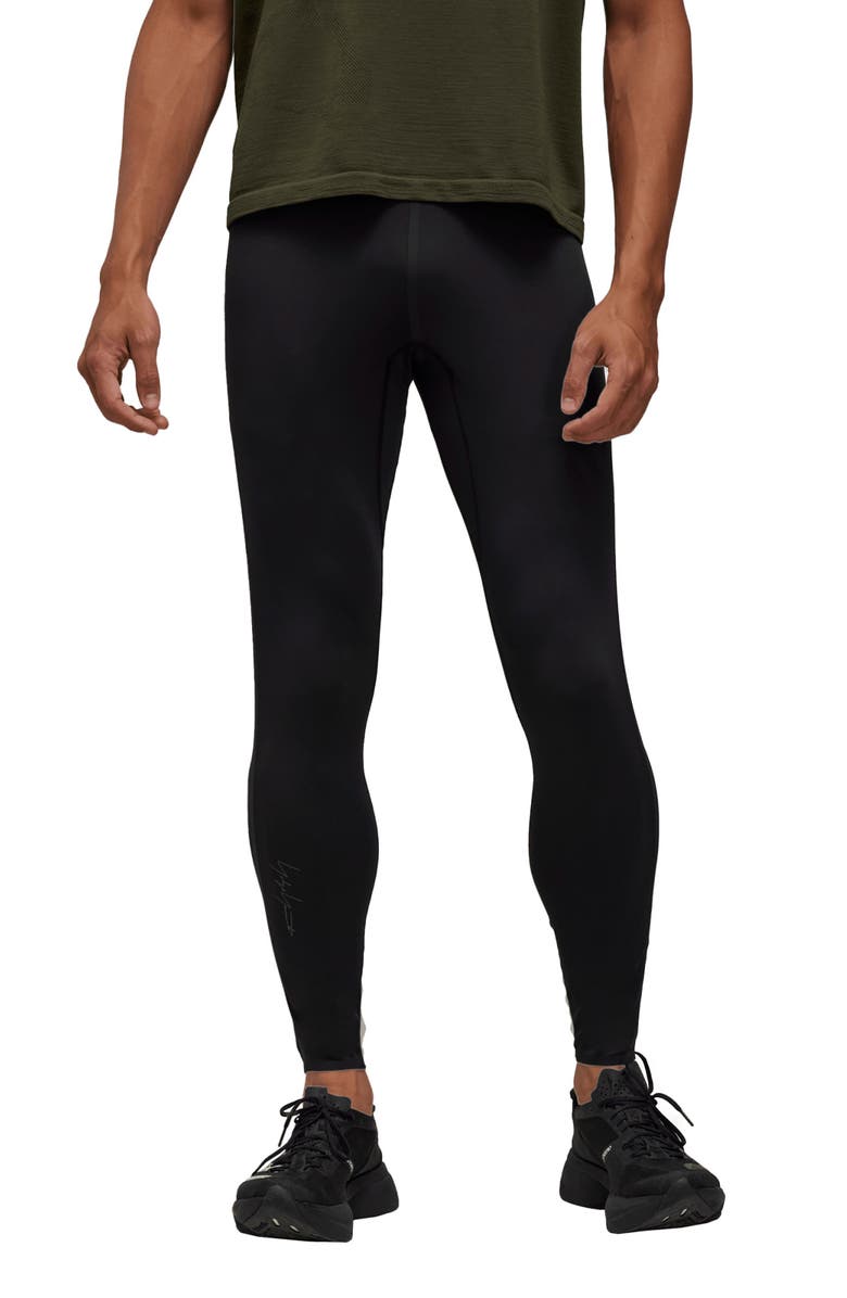 Y-3 Running Leggings, Main, color, 