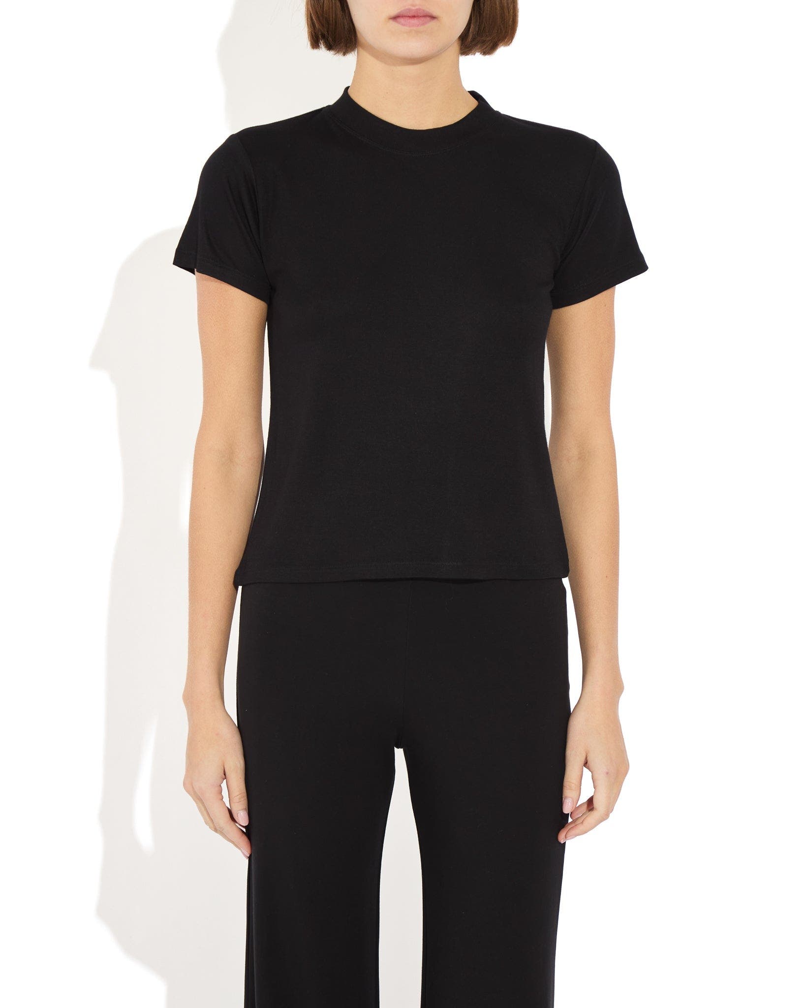 The Park Willa Tee In Black