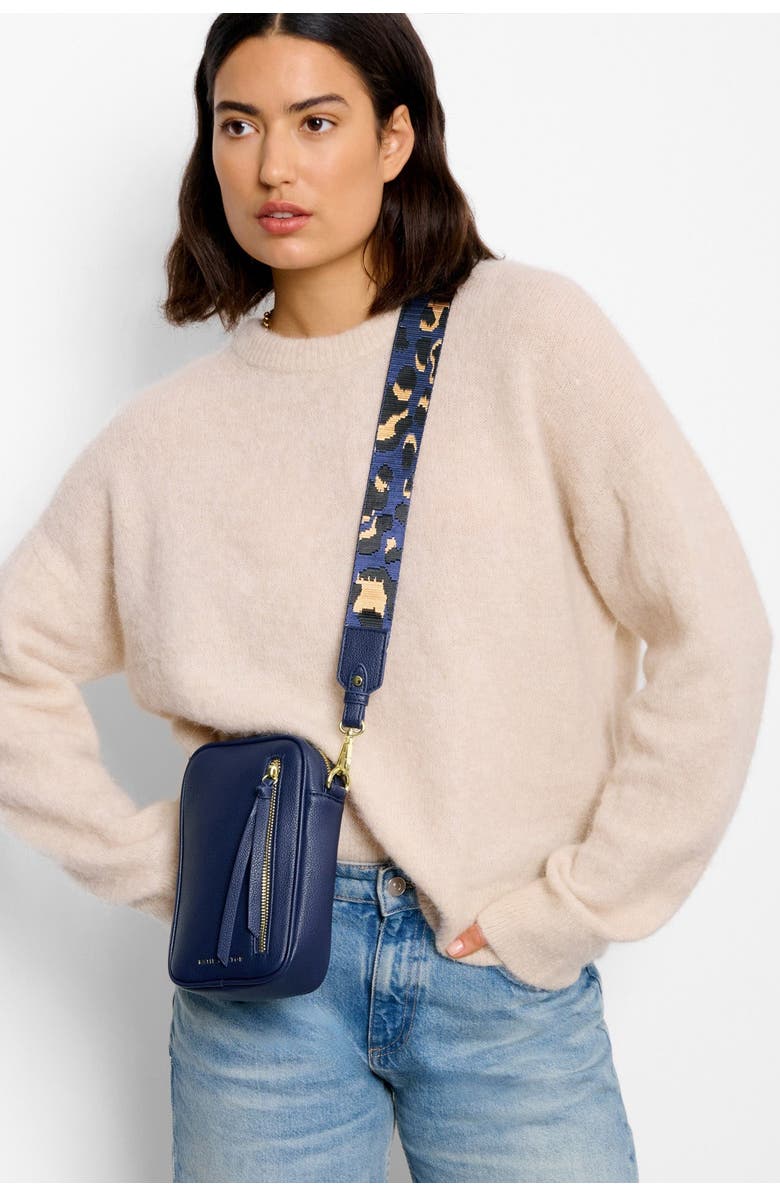 Katie Loxton Hallie Small Crossbody Bag in Midnight Blue, Alternate, color, Midnight Blue