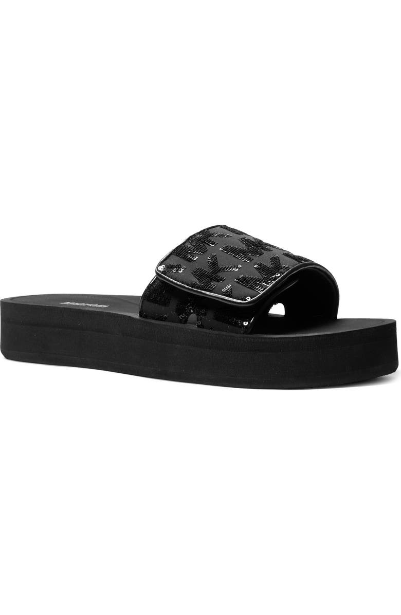 MICHAEL Michael Kors MK Platform Slide Sandal, Main, color,