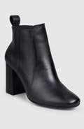 Manela Samantha Block Heel Side Up Bootie