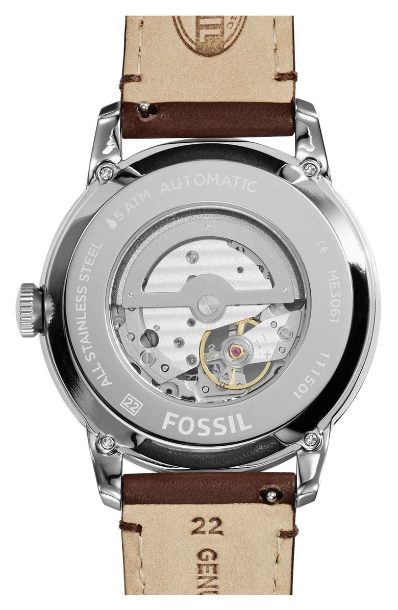 Fossil The Commuter Mesh Strap Watch, 34mm, Alternate, color, 