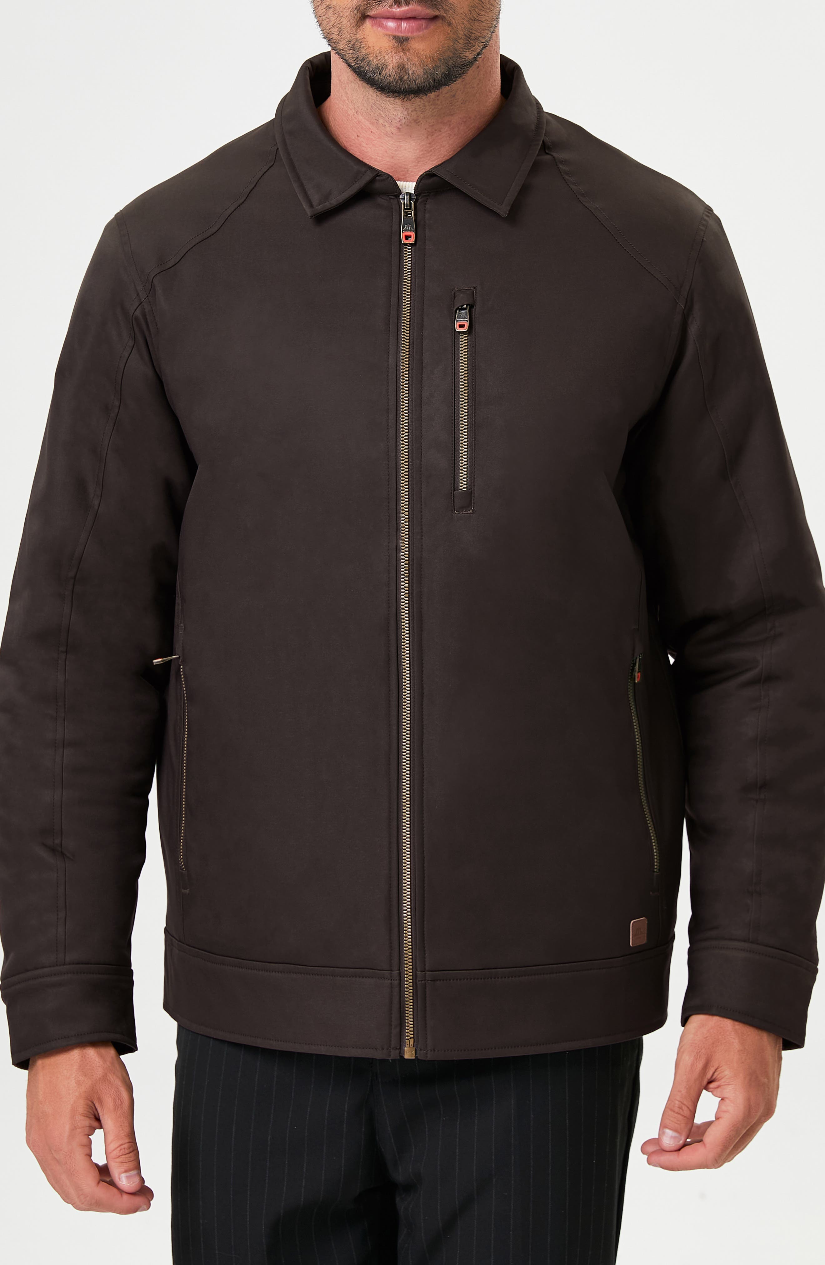 HAWKE & CO Flannel Lined Chore Jacket