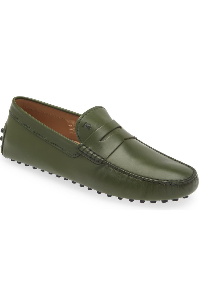 Tod's Calfskin Leather Driving Loafer, Main, color,