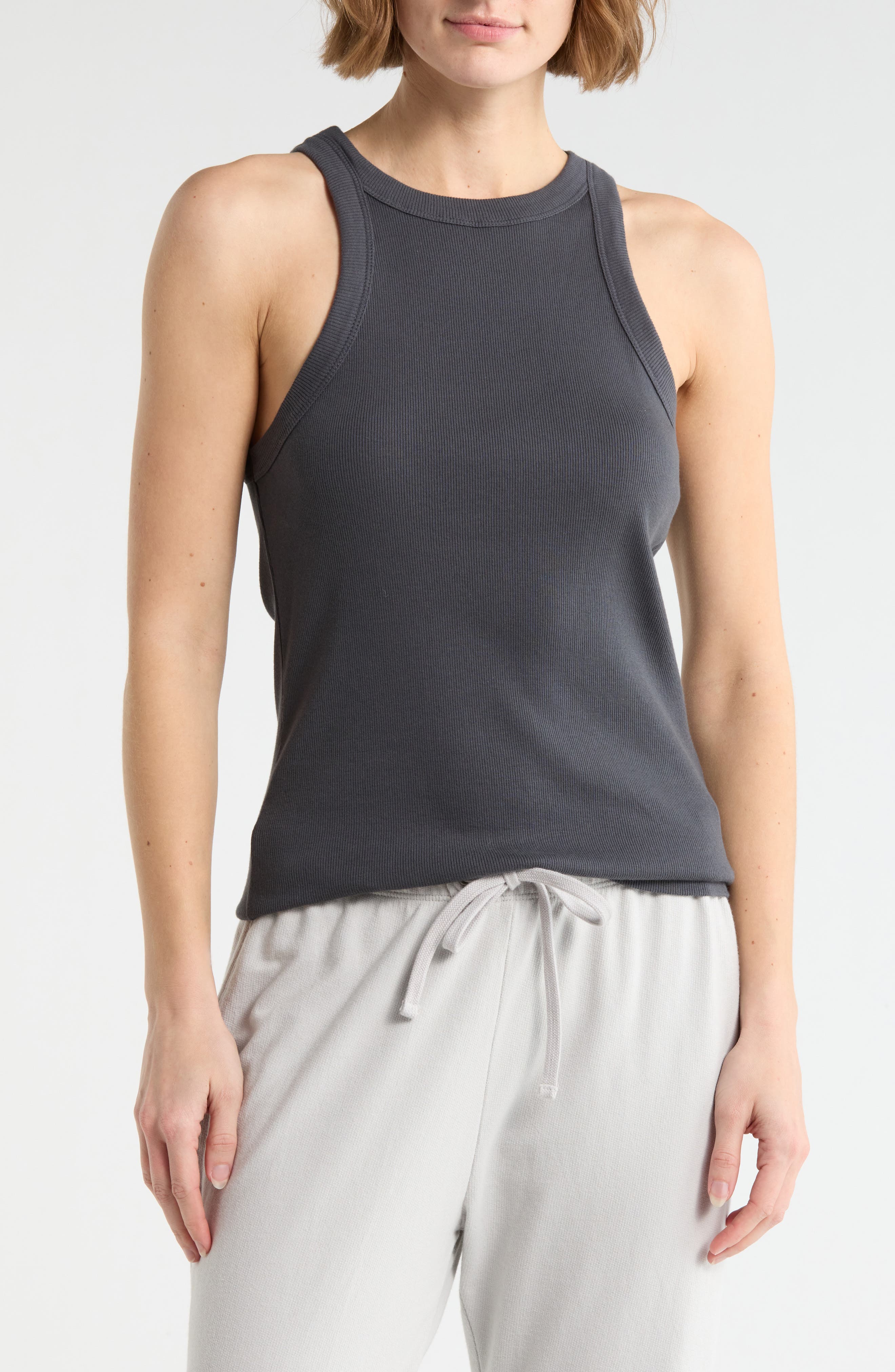James Perse Ribbed Knit Tank