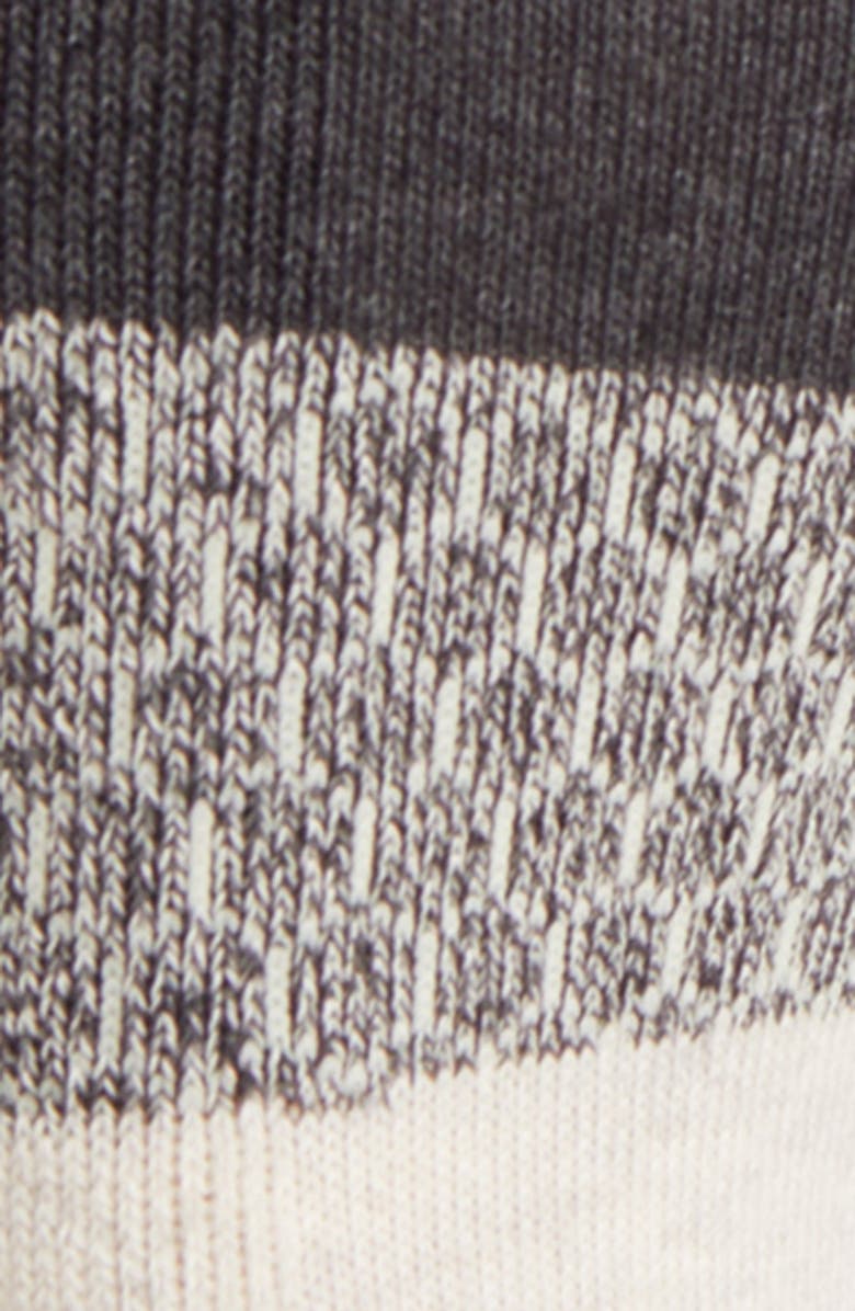 Bombas Tri Block Marl Ankle Socks, Alternate, color,