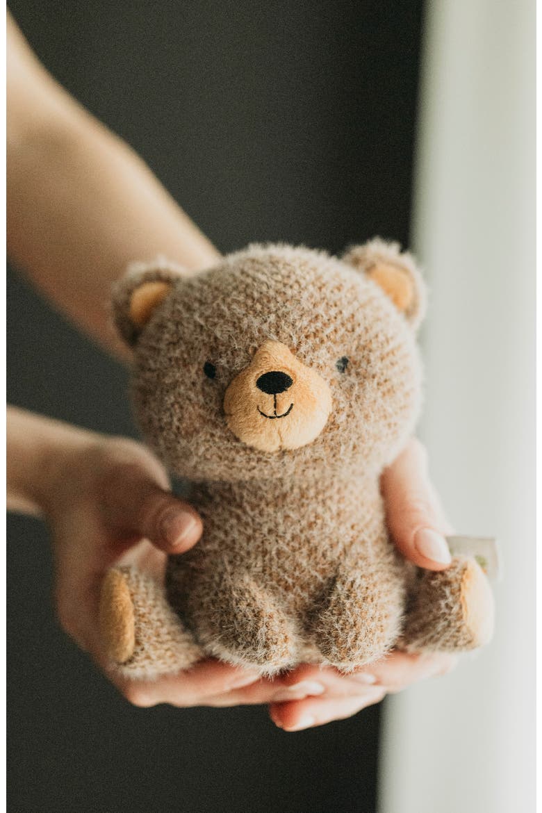 Baby Cubby Bear Stuffed Animal, Alternate, color, BROWN