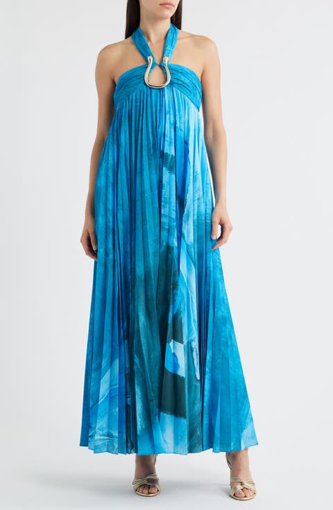 Askham Print Gown
