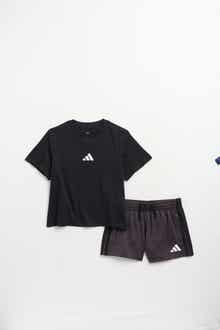 adidas Kids' T-Shirt & Mélange Shorts Set