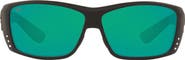 Costa Del Mar 61mm Rectangle Sunglasses