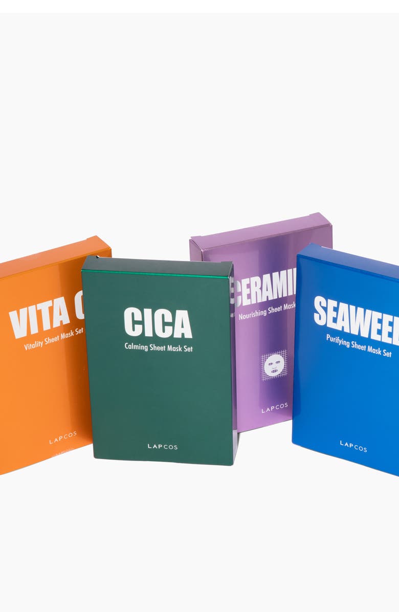 LAPCOS Cica Soothing Sheet Mask, Alternate, color, Green