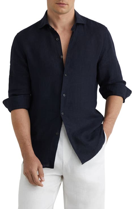 Ruban Linen Button-Up Shirt