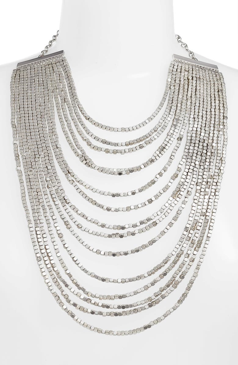 Karine Sultan Joan Beaded Multistrand Necklace, Alternate, color, 