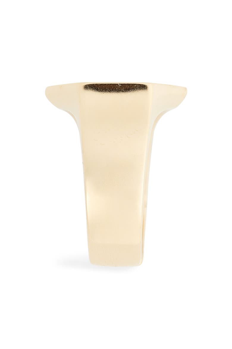 Bague Signet Ring, Alternate, color, DORE