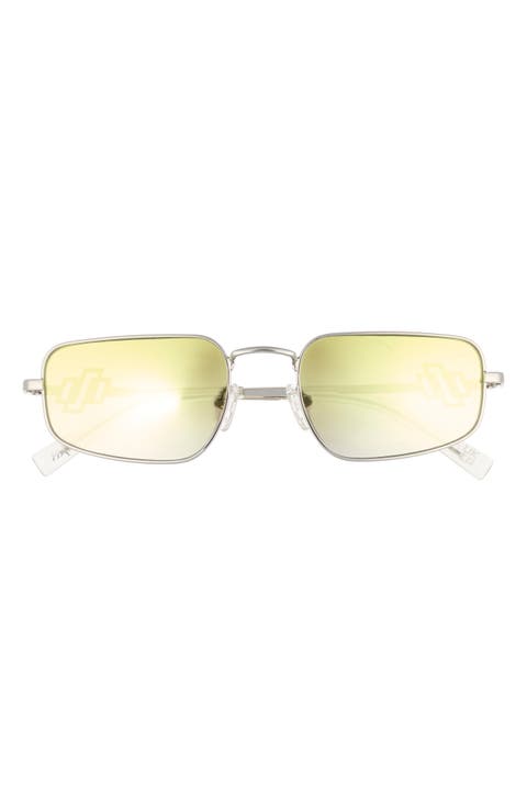 Metagalactic Rectangular Sunglasses, 55mm