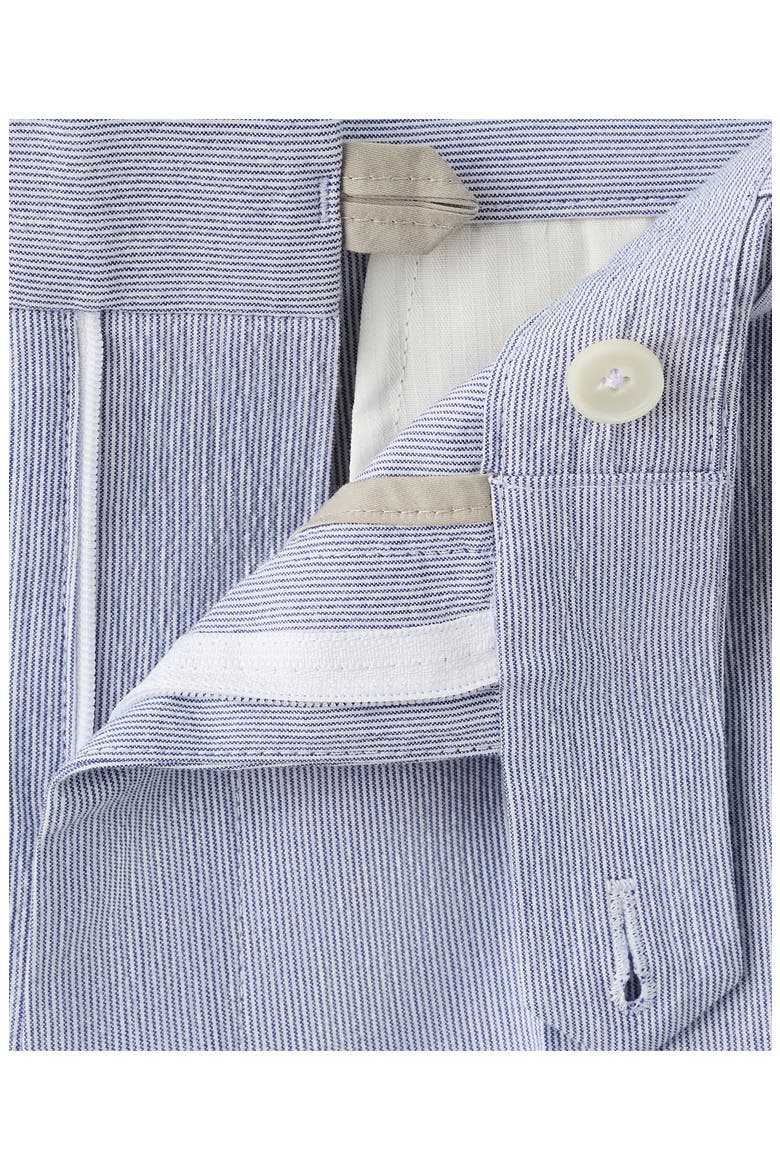 Slim Fit Cotton Blend Bermuda Shorts, Alternate, color, SKY BLUE