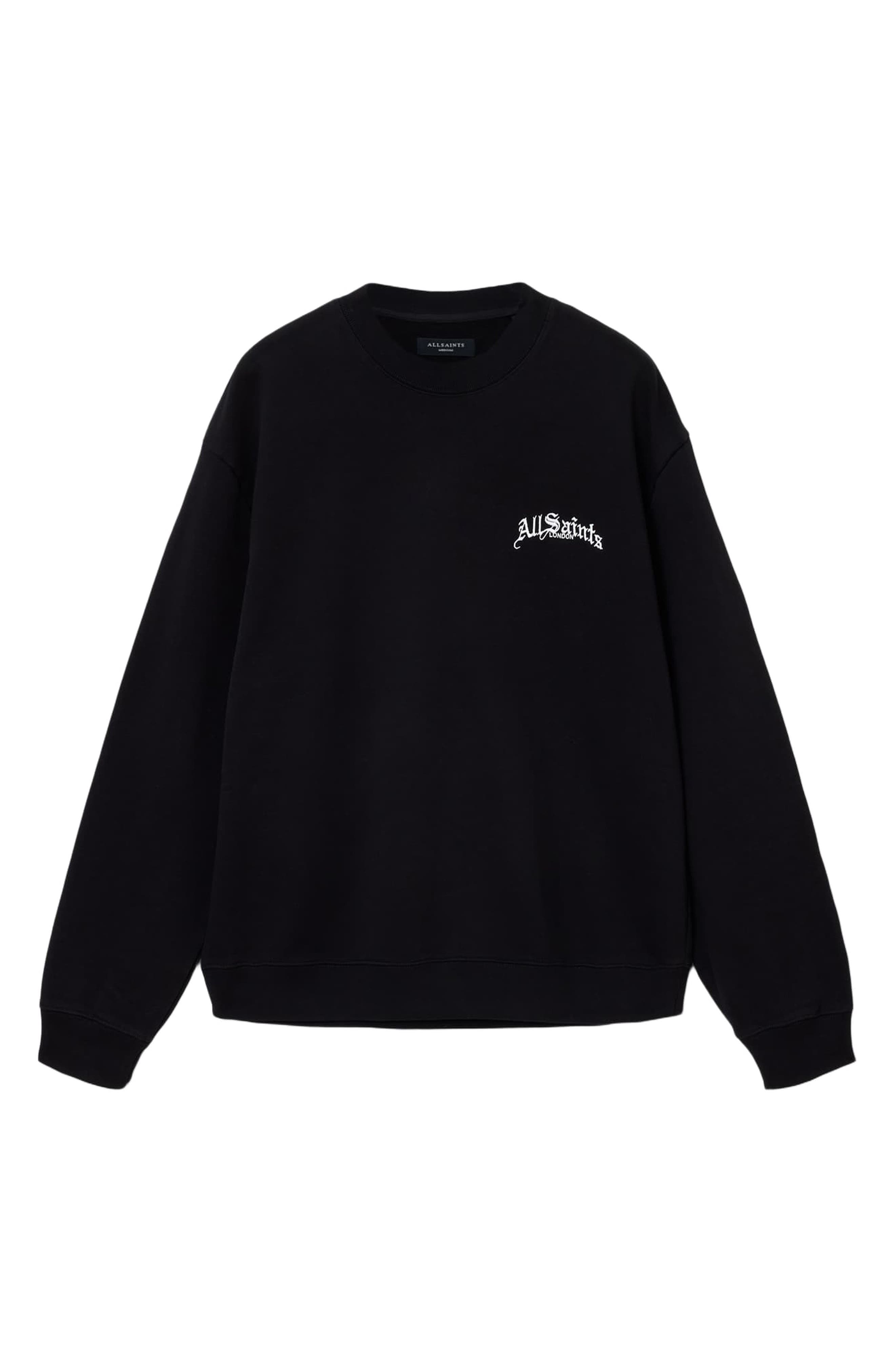 Descent Oversize Embroidered Crewneck Sweatshirt (Men) | Nordstrom