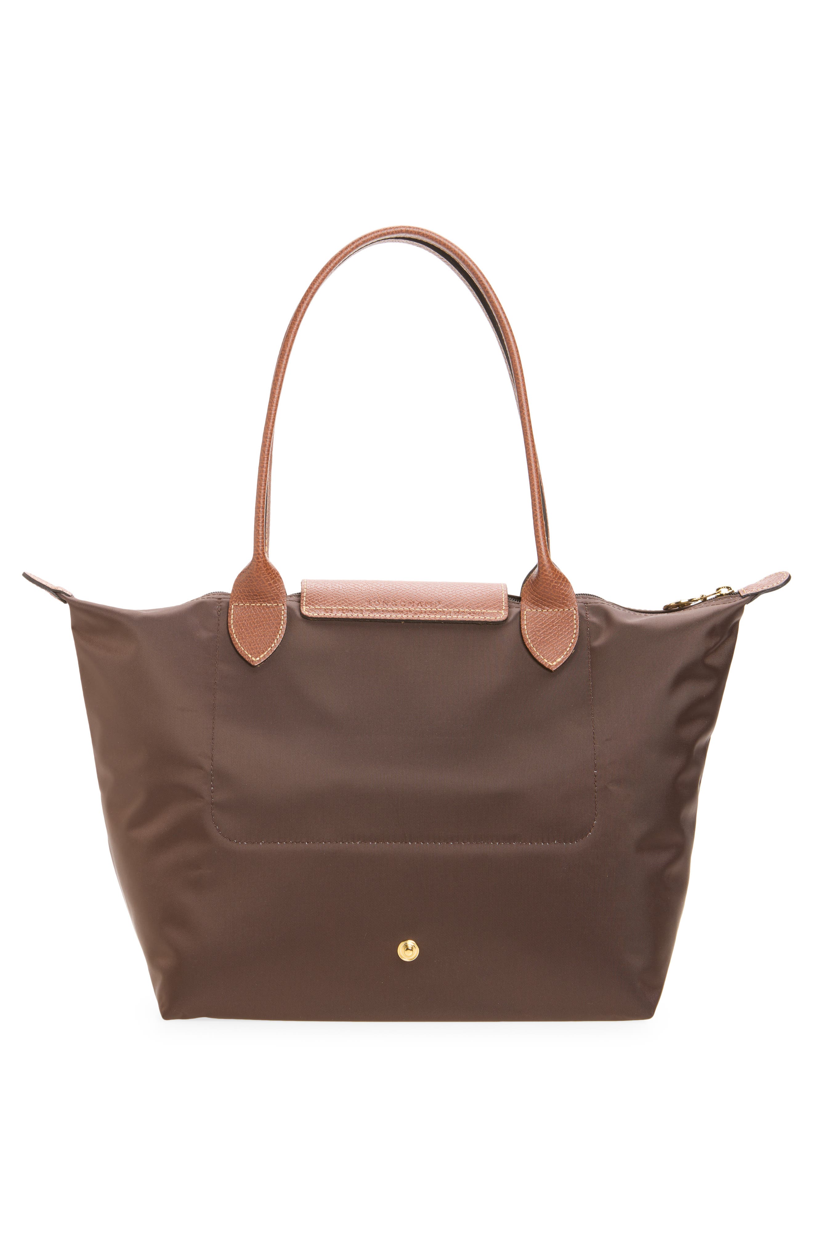 Medium Le Pliage Nylon Shoulder Tote, Alternate, color, MOCHA